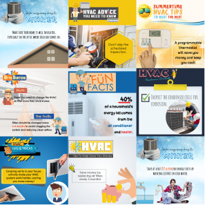 HVAC Home Services Niche Images for Social Media Posting Services in Pahrump